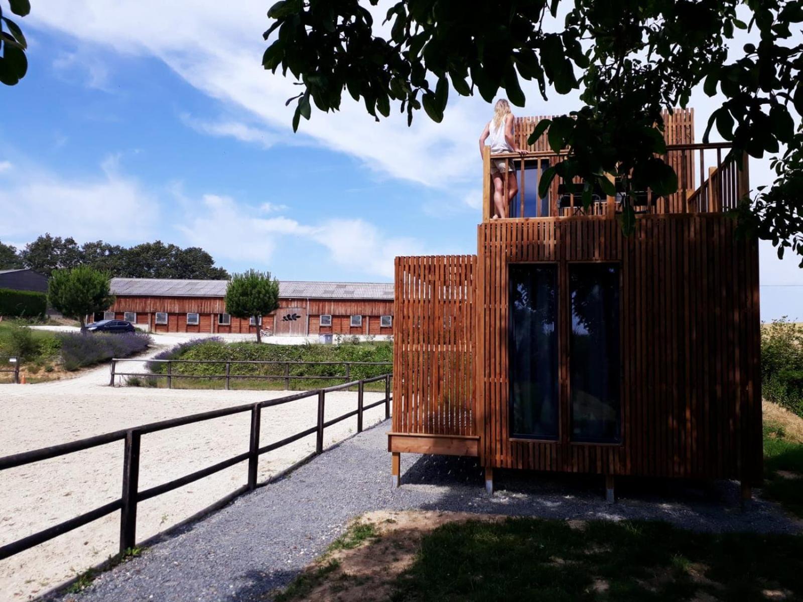 Manege De La Chapiniere - Dadaloge Tiny-House Vila Châteauvieux Exterior foto
